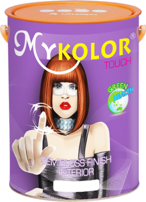 MYKOLOR TOUCH SEMIGLOSS FINISH FOR INTERIOR - SƠN NƯỚC NỘI THẤT BÓNG SEMI