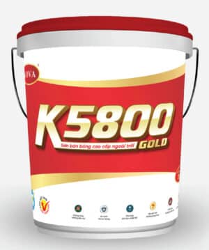 sơn bán bóng cao cấp ngoài trời k5800 - gold