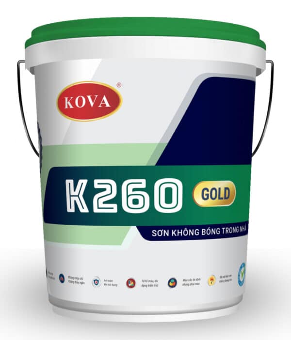 Sơn không bóng trong nhà K260 Gold