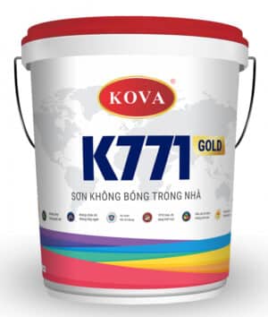 Sơn không bóng trong nhà K771 _ Gold